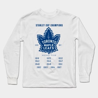 Toronto Stanley Cup Champions Long Sleeve T-Shirt